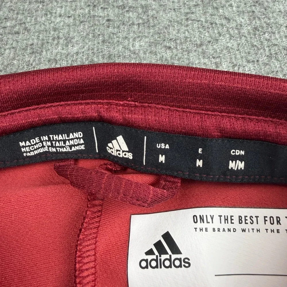 Adidas Polo Shirt Men's Medium Maroon ULM Warhawks Climalite Short Sleeve Logo
